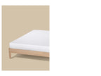Drap-housse en satin, 180-200 x 200 cm