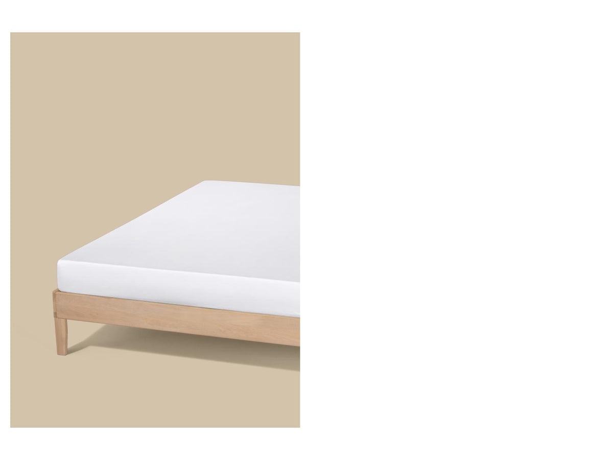 Drap-housse en satin, 180-200 x 200 cm