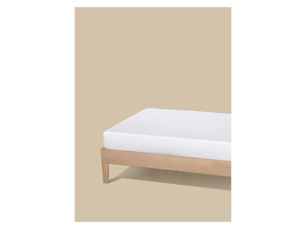 Drap-housse en satin, 90-100 x 200 cm