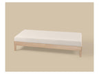 Drap-housse en satin de coton, 90-100 x 200 cm