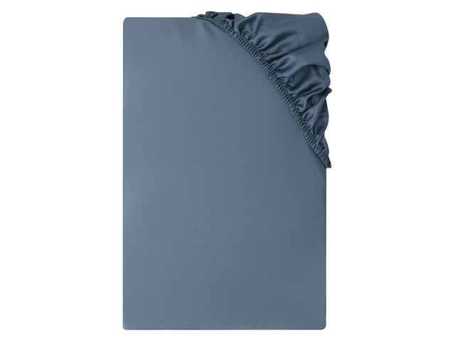 Drap-housse en satin de coton, 90-100 x 200 cm