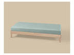 Drap-housse en satin de coton, 90-100 x 200 cm