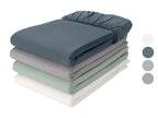 Drap-housse en viscose de bambou Premium, 90-100 x 200 cm
