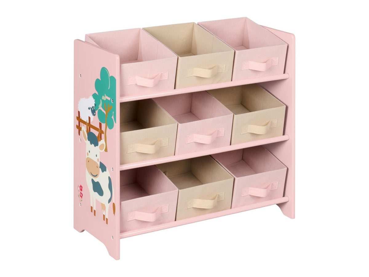 Étagère de rangement, 65 x 62 x 30 cm