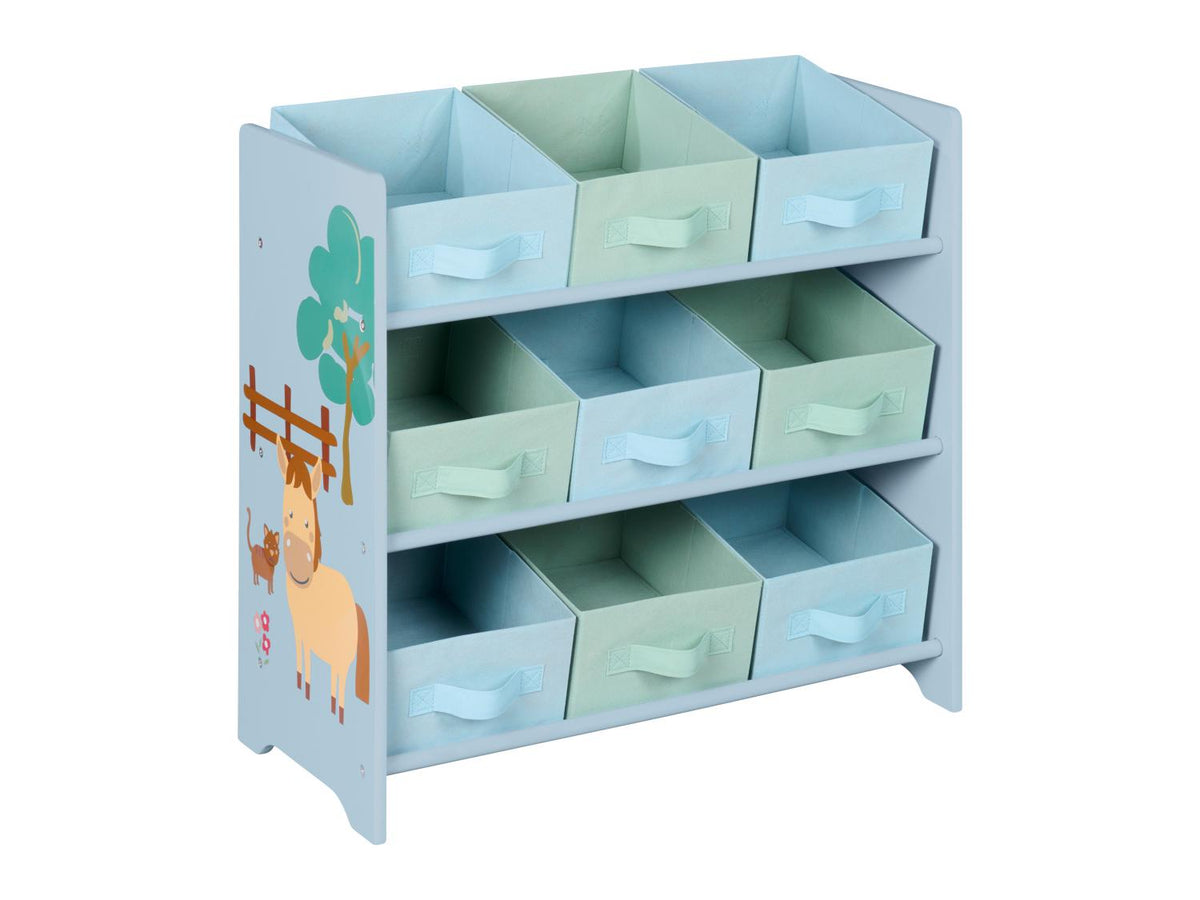 Étagère de rangement, 65 x 62 x 30 cm