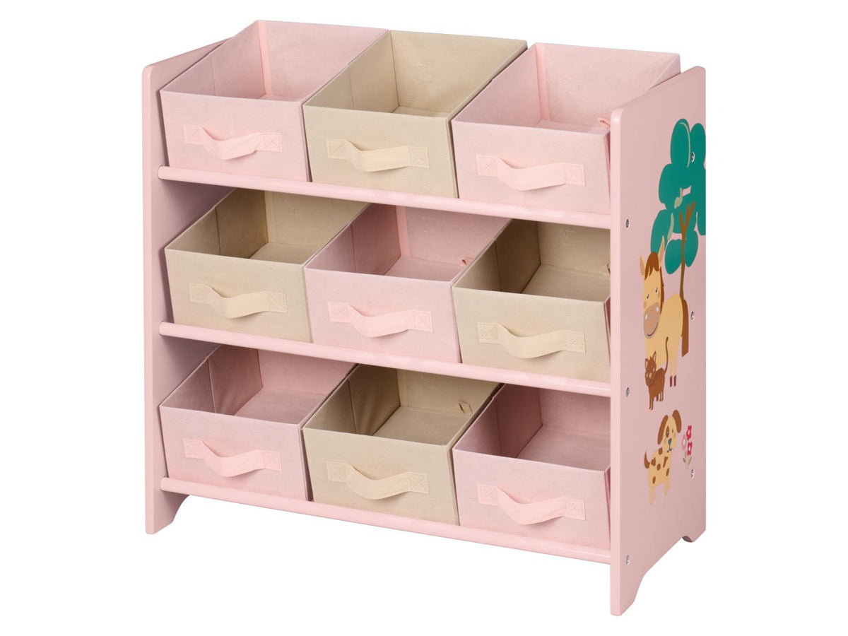 Étagère de rangement, 65 x 62 x 30 cm