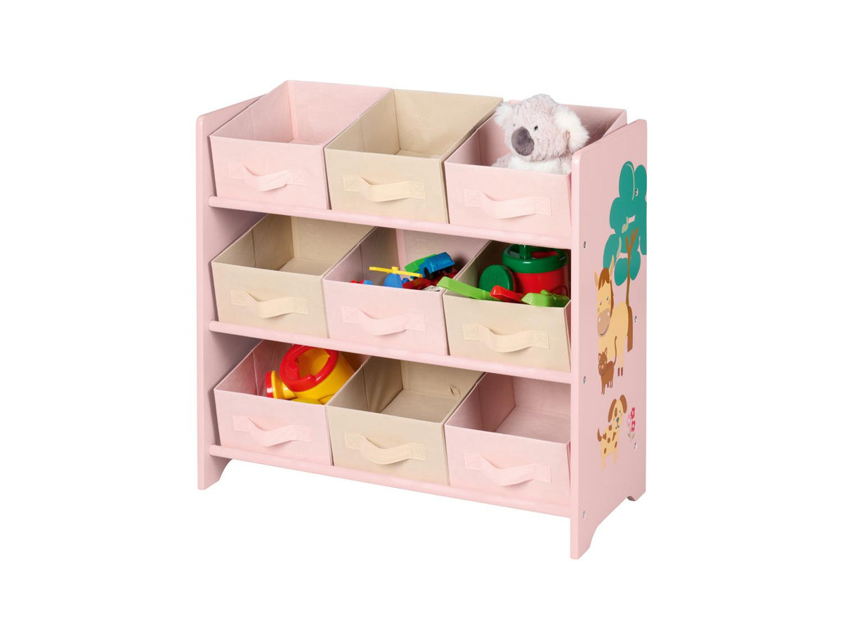 Étagère de rangement, 65 x 62 x 30 cm
