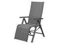 Fauteuil relax en aluminium Houston