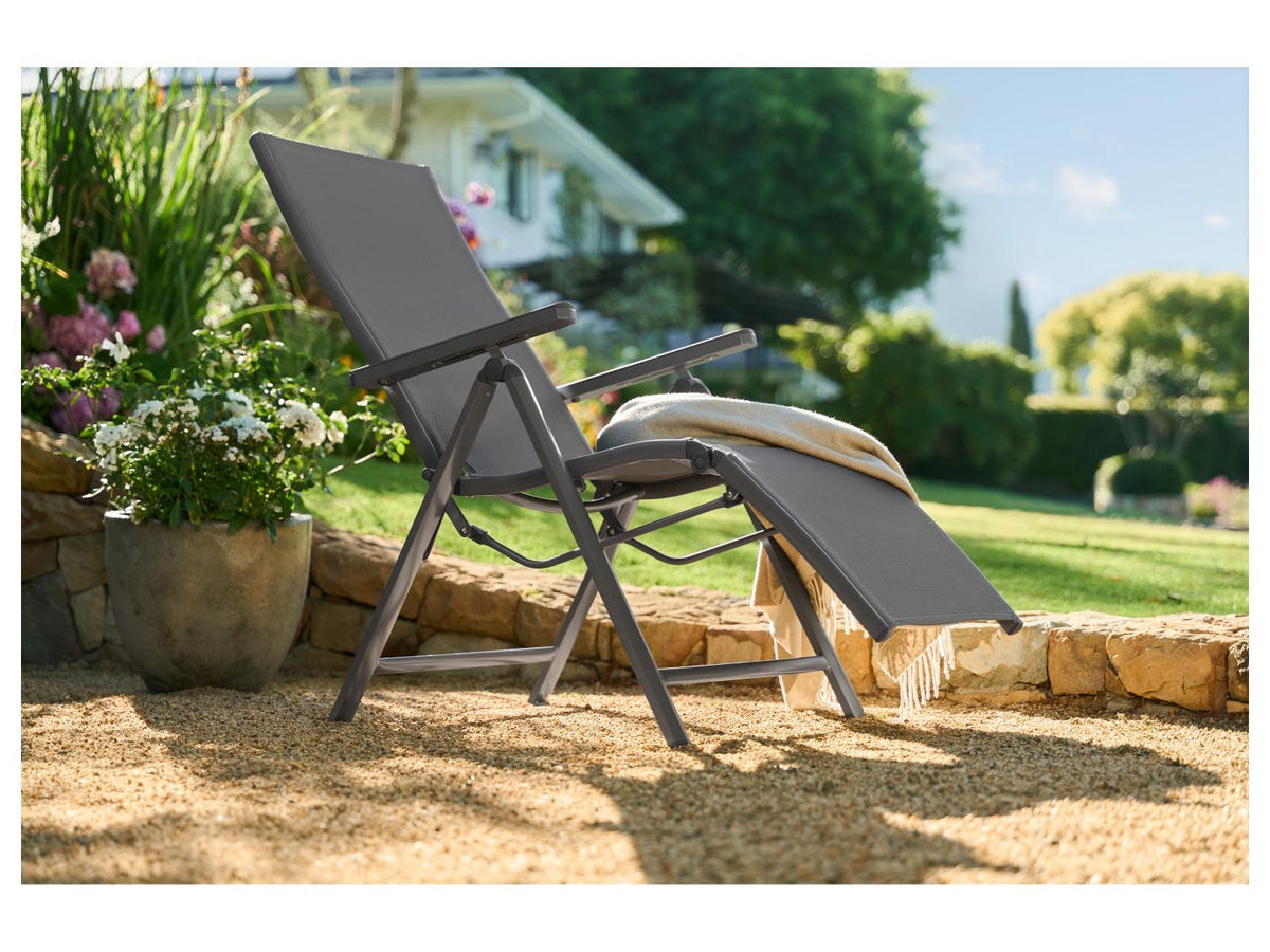Fauteuil relax en aluminium Houston