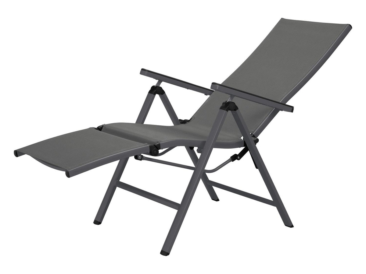 Fauteuil relax en aluminium Houston