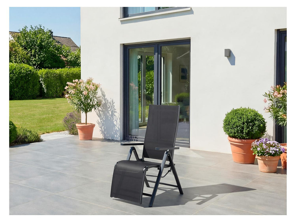 Fauteuil relax en aluminium Houston