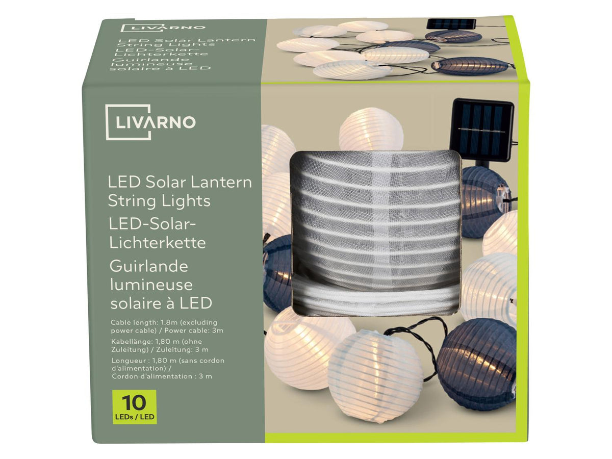 Guirlande lumineuse solaire LED