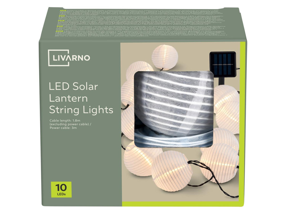 Guirlande lumineuse solaire LED