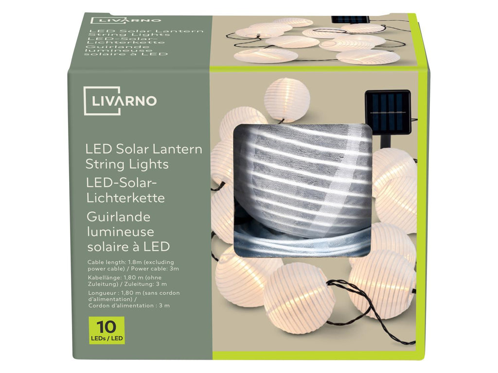 Guirlande lumineuse solaire LED