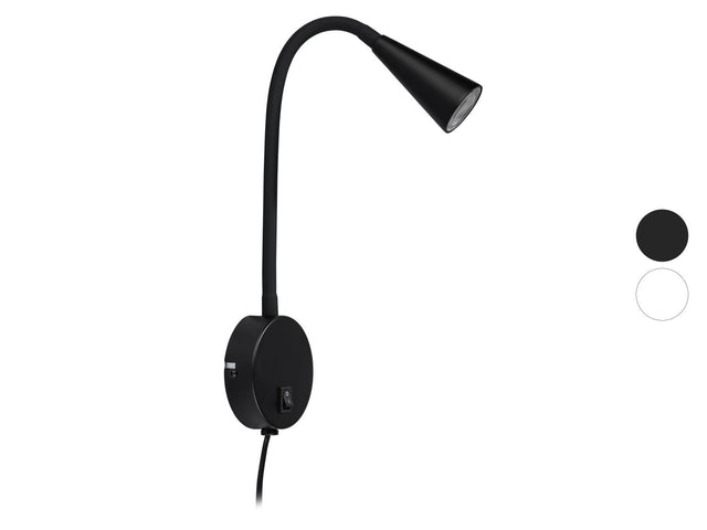 Applique LED, avec bras flexible en métal