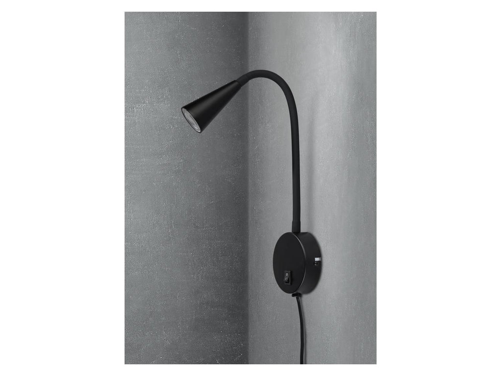 Applique LED, avec bras flexible en métal