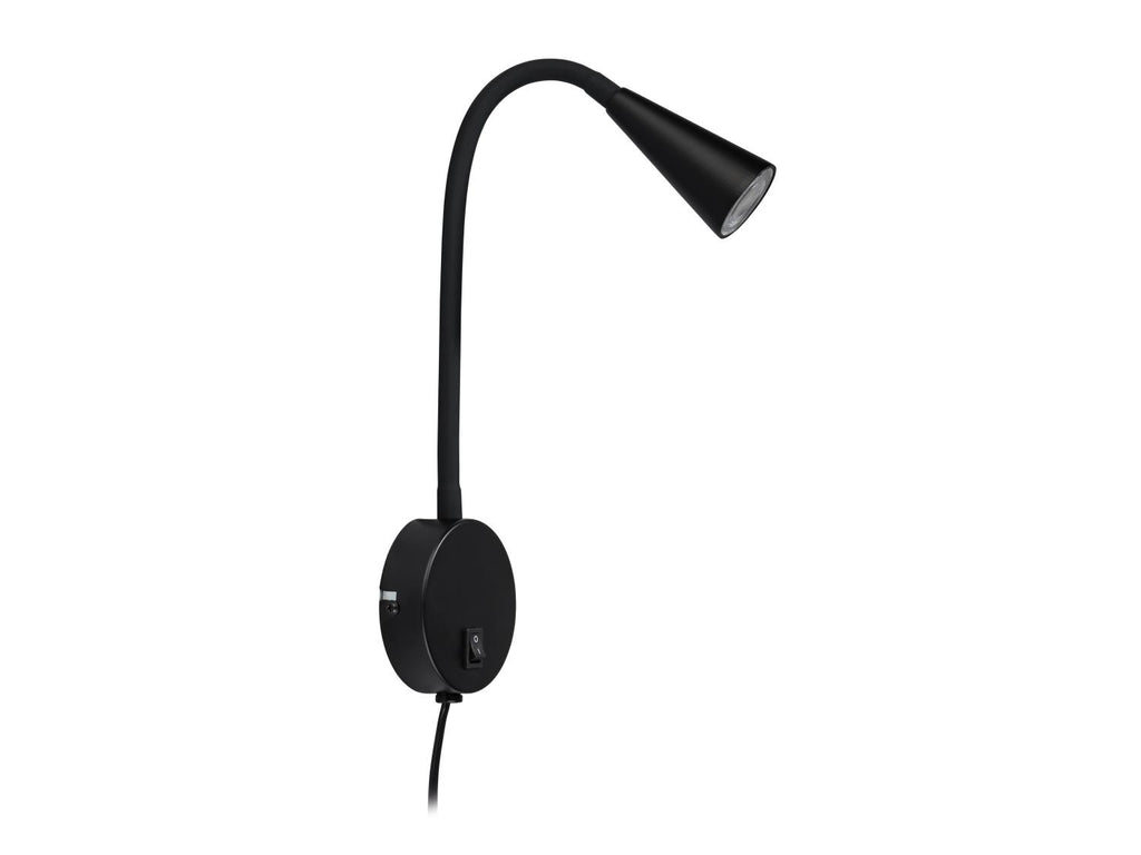 Applique LED, avec bras flexible en métal