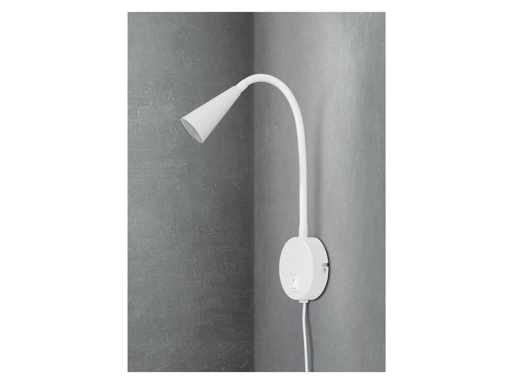 Applique LED, avec bras flexible en métal