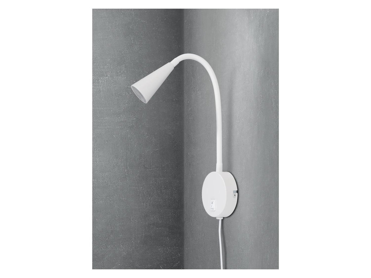 Applique LED, avec bras flexible en métal