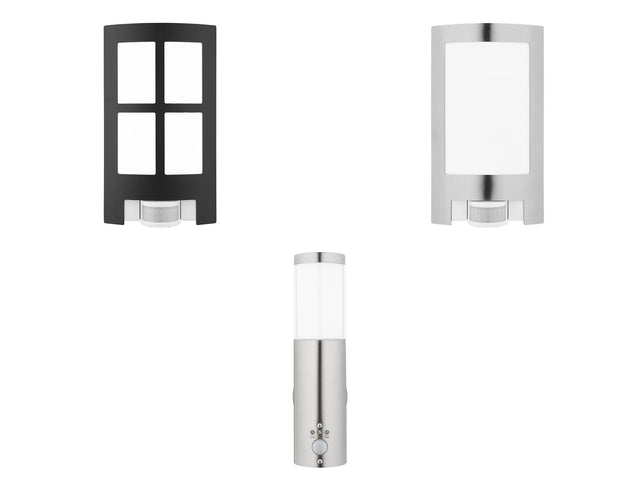 Applique LED d'extérieur, lumière blanc chaud