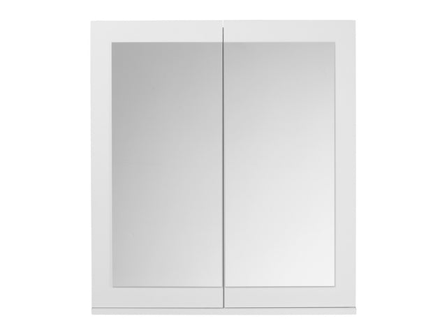 Armoire de toilette miroir Basel, 68,5 x 76,1 x 17 cm, blanche