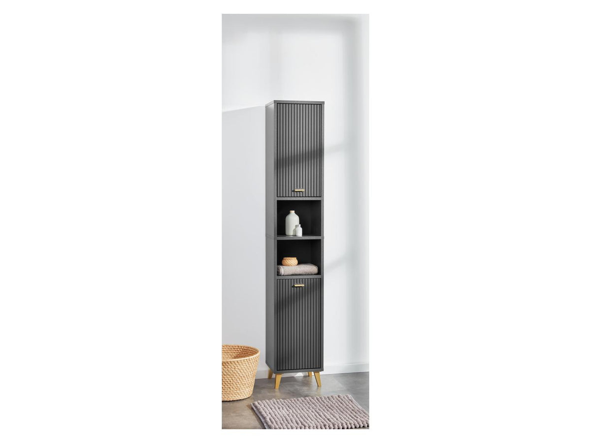 Armoire haute de salle de bains