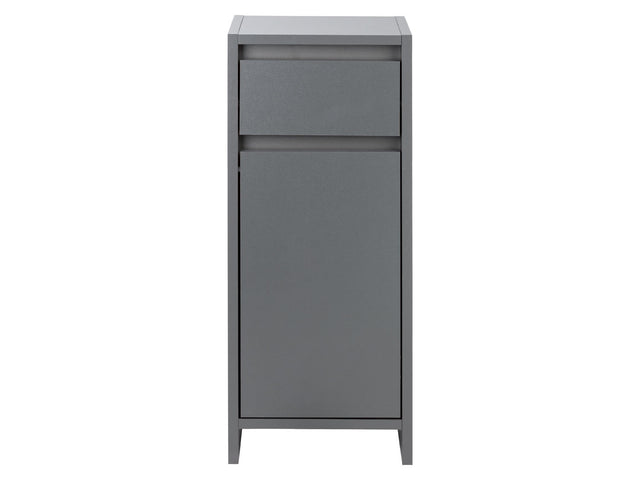 Armoire latérale de salle de bains Oslo, 32 x 80 x 28 cm, anthracite