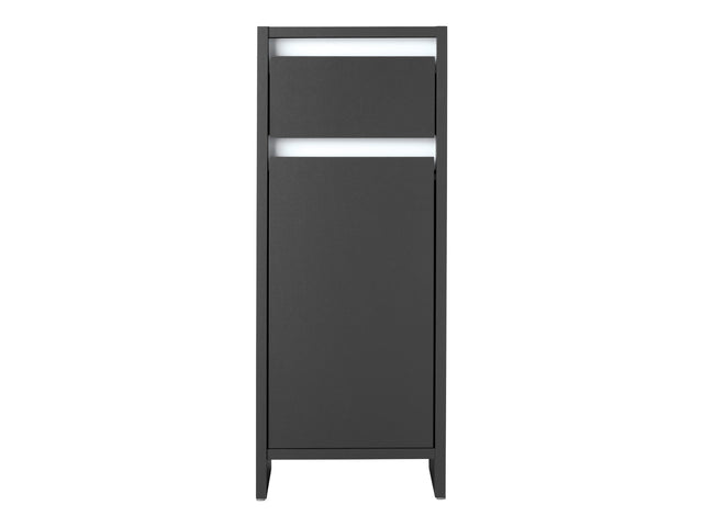 Armoire latérale de salle de bains Oslo, 32 x 80 x 28 cm, anthracite