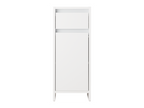 Armoire latérale de salle de bains Oslo, 32 x 80 x 28 cm, blanche
