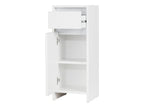 Armoire latérale de salle de bains Oslo, 32 x 80 x 28 cm, blanche