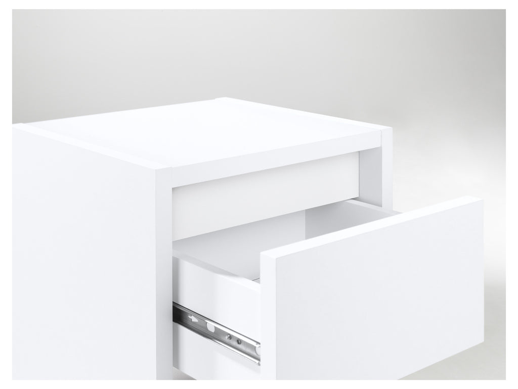 Armoire latérale de salle de bains Oslo, 32 x 80 x 28 cm, blanche
