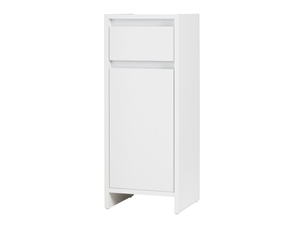 Armoire latérale de salle de bains Oslo, 32 x 80 x 28 cm, blanche