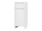 Armoire latérale de salle de bains Oslo, 32 x 80 x 28 cm, blanche