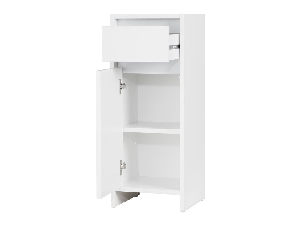 Armoire latérale de salle de bains Oslo, 32 x 80 x 28 cm, blanche