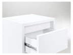 Armoire latérale de salle de bains Oslo, 32 x 80 x 28 cm, blanche