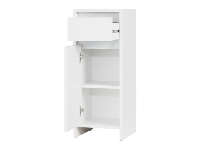 Armoire latérale de salle de bains Oslo, 32 x 80 x 28 cm, blanche