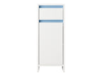 Armoire latérale de salle de bains Oslo, 32 x 80 x 28 cm, blanche