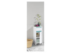 Armoire latérale de salle de bains Oslo, 32 x 80 x 28 cm, blanche