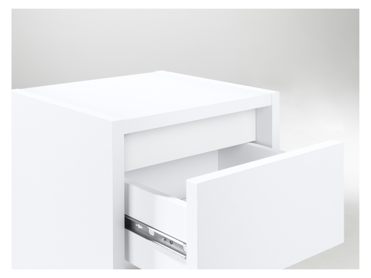Armoire latérale de salle de bains Oslo, 32 x 80 x 28 cm, blanche