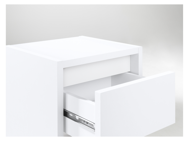 Armoire latérale de salle de bains Oslo, 32 x 80 x 28 cm, blanche
