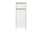 Armoire latérale de salle de bains Oslo, 32 x 80 x 28 cm, blanche