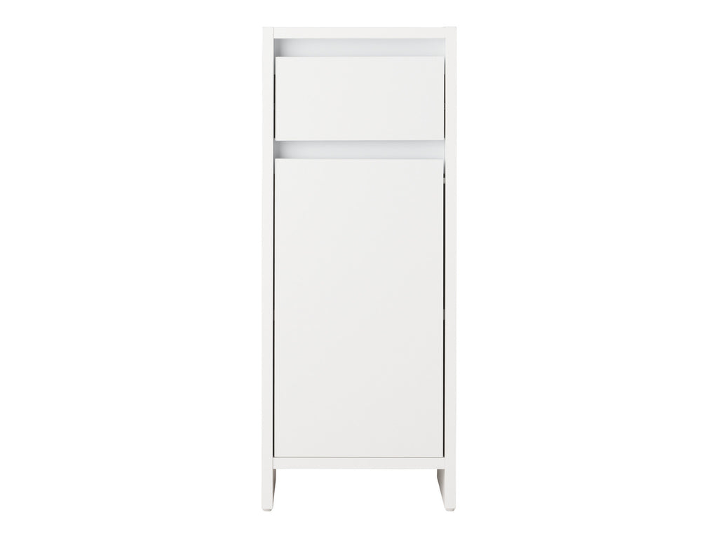 Armoire latérale de salle de bains Oslo, 32 x 80 x 28 cm, blanche