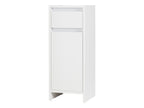 Armoire latérale de salle de bains Oslo, 32 x 80 x 28 cm, blanche