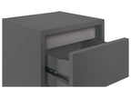 Armoire latérale de salle de bains Oslo, 32 x 99 x 30 cm, anthracite