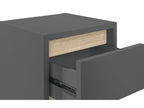 Armoire latérale de salle de bains Oslo, 32 x 99 x 30 cm, anthracite