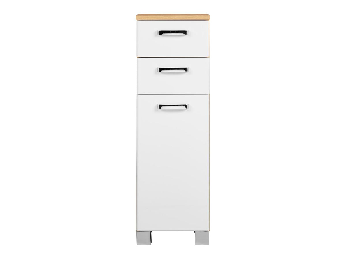 Armoire latérale Palermo, blanc/imitation chêne
