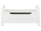 Banc avec espace de rangement
