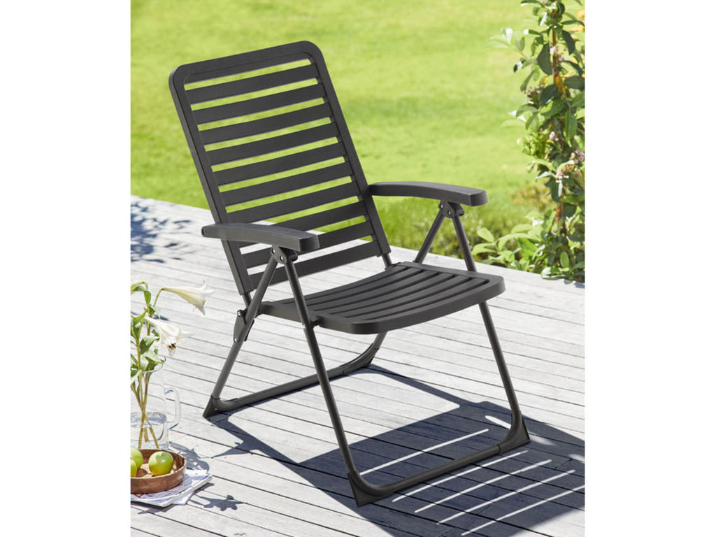 Chaise pliante réglable en 6 positions