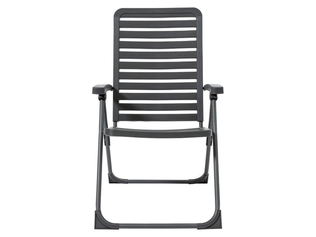 Chaise pliante réglable en 6 positions