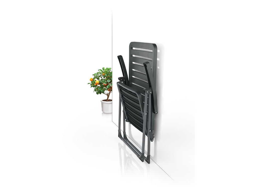 Chaise pliante réglable en 6 positions